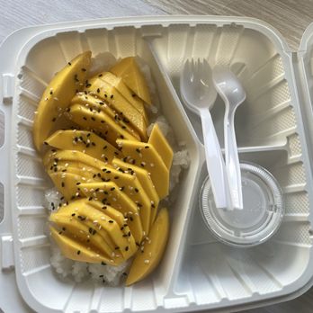 Coco Bomb - Mango with Sticky Rice - Cafes Near Me - San Diego, California