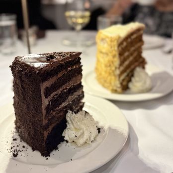 Rails Steakhouse - Carrot Cake and Chocolate Cake - Steakhouses Near Me - Towaco, New Jersey Rails Steakhouse - Carrot Cake and Chocolate Cake - Steakhouses Near Me - Towaco, New Jersey