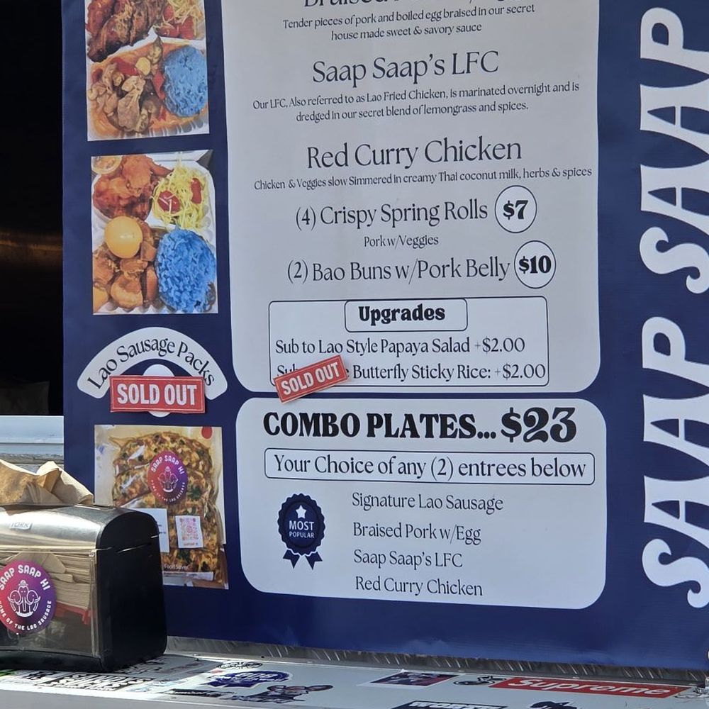 Menu July 2025 Menu July 2025