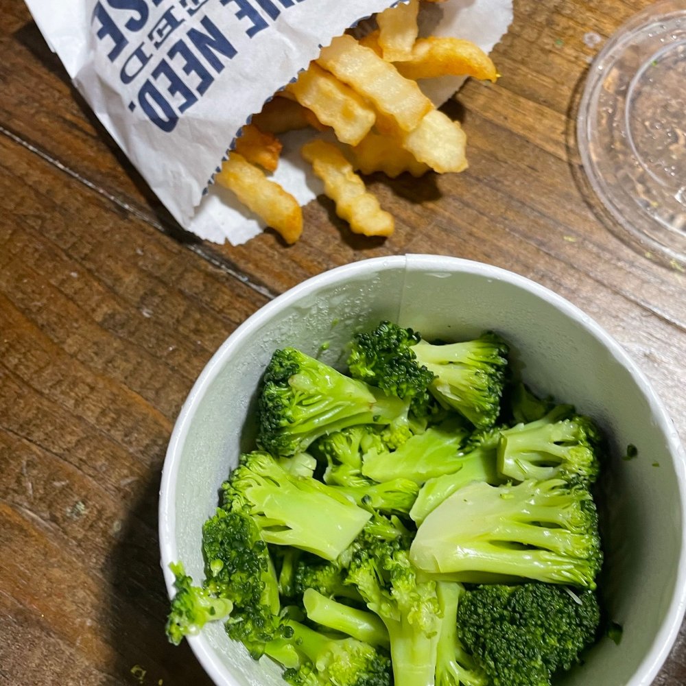 Culver's - Side of fries and broccoli - Burgers Near Me - West Melbourne, Florida Culver's - Side of fries and broccoli - Burgers Near Me - West Melbourne, Florida