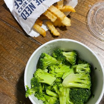 Culver's - Side of fries and broccoli - Burgers Near Me - West Melbourne, Florida Culver's - Side of fries and broccoli - Burgers Near Me - West Melbourne, Florida