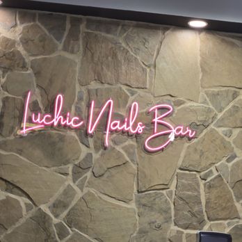 Luchic Nails Bar - Logo - Nail Salons Near Me - Los Angeles, California