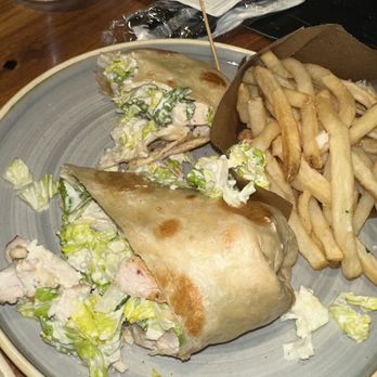 Maggie McFly's | Springfield - Chicken Caesar Wrap, it was good - American Near Me - Springfield, Virginia