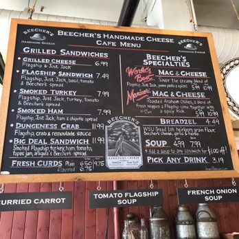Beecher's Handmade Cheese - Menu - Cheese Shops Near Me - Seattle, Washington Beecher's Handmade Cheese - Menu - Cheese Shops Near Me - Seattle, Washington