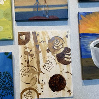 Fenex Coffee - The daughter is an artist- her paintings are all over their café! - Cafes Near Me - Bellingham, Washington Fenex Coffee - The daughter is an artist- her paintings are all over their café! - Cafes Near Me - Bellingham, Washington
