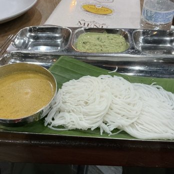 Anjappar Chettinad Indian Restaurant - Idiyappam with Veg Salna - Indian Near Me - Cary, North Carolina Anjappar Chettinad Indian Restaurant - Idiyappam with Veg Salna - Indian Near Me - Cary, North Carolina