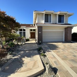 Front walk and driveway