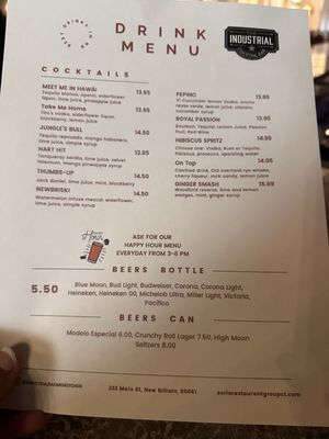 Menu photo 1 The Assembly Room New Britain, CT
