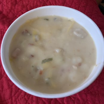 Potbelly - "Soup of the Day" Bowl of potato soup. Delicious. Can add bacon and cheese separately for a small fee (.50-.75) $4.70 - Sandwiches Near Me - Tomball, Texas