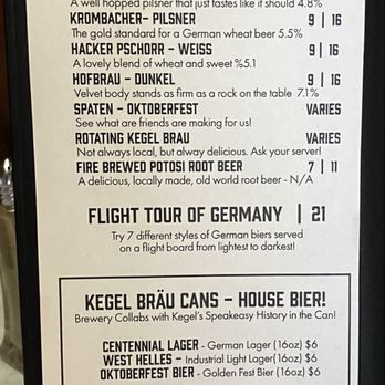 Kegel's Inn - German Near Me - West Allis, Wisconsin