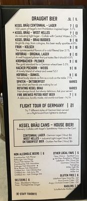 Menu photo 2 Kegel's Inn West Allis, WI