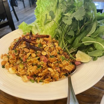 Bhan Mae Vane - Nam Khao (Crispy Rice Salad) - Thai Near Me - Alameda, California Bhan Mae Vane - Nam Khao (Crispy Rice Salad) - Thai Near Me - Alameda, California