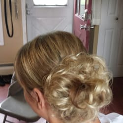 Hair Studio One - This is a pic of a brides up do for her wedding done by Debbie Curran!