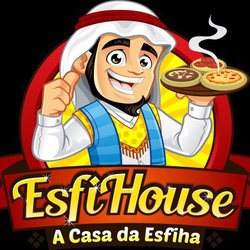Casa da Esfiha - Logo of the EsfiHouse Brazilian Mini Pizza Cafe SOOO GOOD