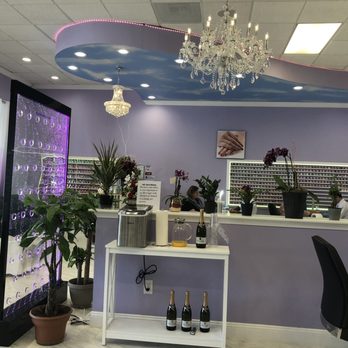 Lavender Nails & Spa - Beautiful chandeliers - Nail Salons Near Me - Napa, California Lavender Nails & Spa - Beautiful chandeliers - Nail Salons Near Me - Napa, California