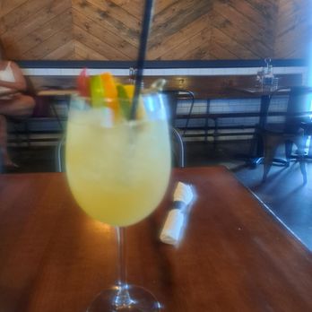 Biscuits and Bourbon - White sangria.  Never able to taste alcohol in one before - New American Near Me - Henderson, Nevada