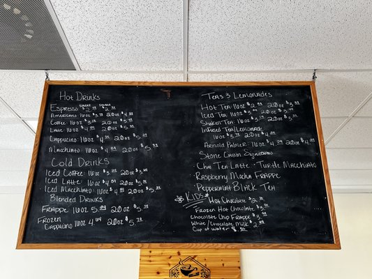 Menu photo 1 Stone Cabin Winter Haven Winter Haven, FL