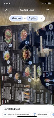 Menu photo 4 Slurp Munich, BY