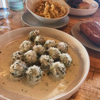 River and Woods - Gnocchi, cornbread, mac & cheese - New American Near Me - Boulder, Colorado River and Woods - Gnocchi, cornbread, mac & cheese - New American Near Me - Boulder, Colorado