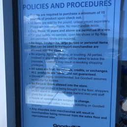 Procedures ... including "no shoving" !! Procedures ... including "no shoving" !!