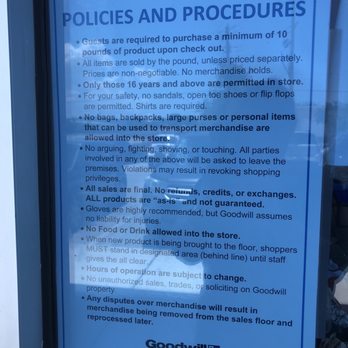Goodwill Donation Center - Lake Worth/Nassau - Procedures ... including "no shoving" !! - Community Service/Non-Profit Near Me - Lake Worth, Florida Goodwill Donation Center - Lake Worth/Nassau - Procedures ... including "no shoving" !! - Community Service/Non-Profit Near Me - Lake Worth, Florida