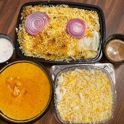 Dwaraka’s Bawarchi Indian Kitchen - Butter Chicken and Chicken Biryani (Boneless)