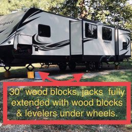 Great site! Just bring extra blocks in case your site is sloped. Great site! Just bring extra blocks in case your site is sloped.