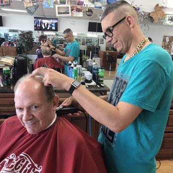 Goodfellas Barber Shop - Rich working his magic ;) - Nail Salons Near Me - Albuquerque, New Mexico Goodfellas Barber Shop - Rich working his magic ;) - Nail Salons Near Me - Albuquerque, New Mexico