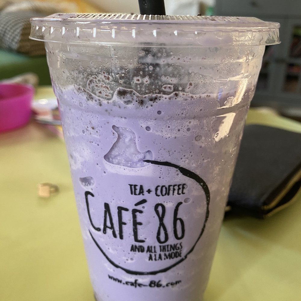 Cafe 86 - monster ube shake - Desserts Near Me - Chula Vista, California