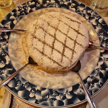 Marrakesh Restaurant - Course 2- Bastilla (egg and chicken with cinnamon & sugar) - Moroccan Near Me - Philadelphia, Pennsylvania