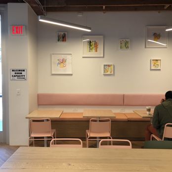 HeeMee Coffee + Bakery - Seating and interesting art. - Coffee & Tea Near Me - Tucson, Arizona