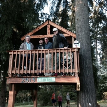 Broadway Construction Craig Ross - Custom Tree Fort in Steilacoom - General Contractors Near Me - Steilacoom, Washington Broadway Construction Craig Ross - Custom Tree Fort in Steilacoom - General Contractors Near Me - Steilacoom, Washington