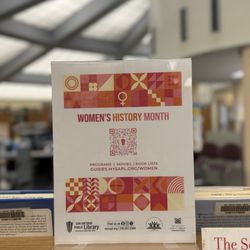 Cody Library - I love their curated displays.