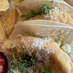 The Dam Bar & Restaurant - Salmon tacos