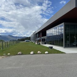 50th Parallel Estate - Tasting room and restaurant exterior