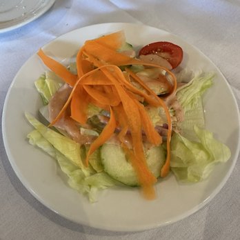 Ibiza Mediterranean Restaurant - Salad that came with the meal - the dressing was - Seafood Near Me - Avon Lake, Ohio Ibiza Mediterranean Restaurant - Salad that came with the meal - the dressing was - Seafood Near Me - Avon Lake, Ohio