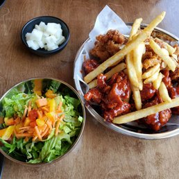 Half & half fried chicken - Regular size - $20.99