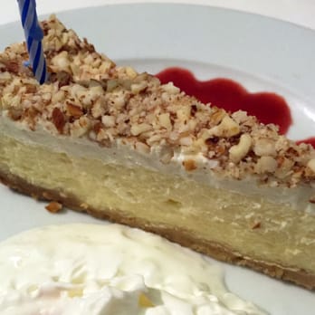Assaggio - Kapolei - Complimentary Amaretto Cheesecake for birthday - Italian Near Me - Kapolei, Hawaii