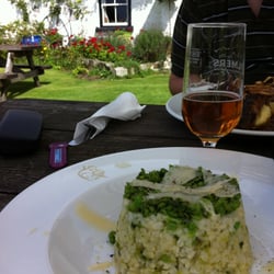 Elephant's Nest Inn - Pea & Mint risotto -- perfect!