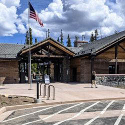 Cedar Breaks National Monument - View of Visitor Center at Cedar Breaks National Monument