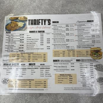 Thrifty's - Menu - Convenience Stores Near Me - Clyde, Texas