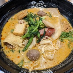 Creamy beef broth