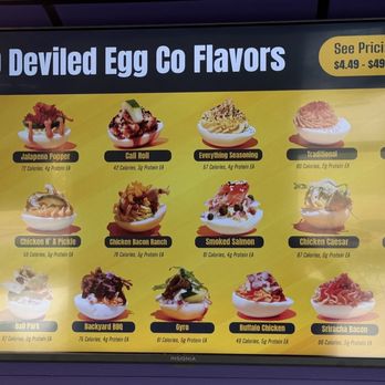 Deviled Egg Co - Flavors - Specialty Food Near Me - Coppell, Texas