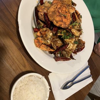 EMei - Stir Stir-Fried Blue Crabs with Dried Chiles - Szechuan Near Me - Philadelphia, Pennsylvania