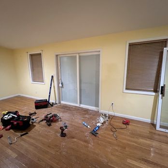AV General Group - Retrofit sliders and added nice wood finishes - Handyman Near Me