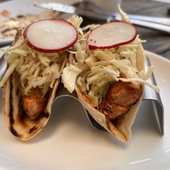 Gary Rack’s Farmhouse Kitchen - Happy Hour Fish Tacos--spicy - Bars Near Me - Delray Beach, Florida