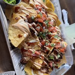 Brisket nachos