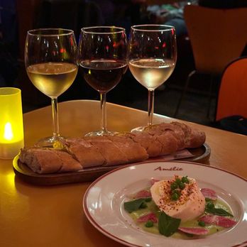 Amélie - Wine flight - Wine Bars Near Me - San Francisco, California Amélie - Wine flight - Wine Bars Near Me - San Francisco, California