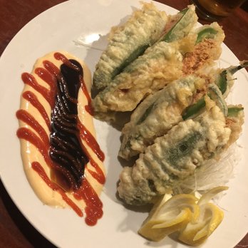 Gen Kai Sushi - Off Menu item - deep fried jalapeños stuff with tuna - Japanese Near Me - Dana Point, California Gen Kai Sushi - Off Menu item - deep fried jalapeños stuff with tuna - Japanese Near Me - Dana Point, California