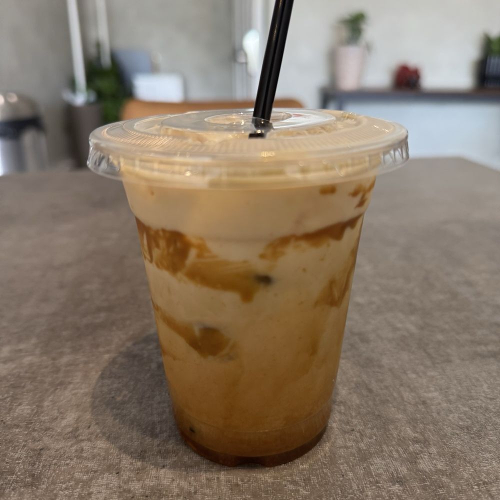 Margin Cafe Coffee Roasters - Biscoff Latte - Coffee & Tea Near Me - Diamond Bar, California Margin Cafe Coffee Roasters - Biscoff Latte - Coffee & Tea Near Me - Diamond Bar, California